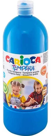 Guašas CARIOCA, 1000ml, mėlynos sp.