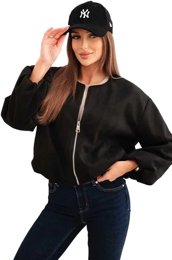 Moteriška juoda striukė Skaiv