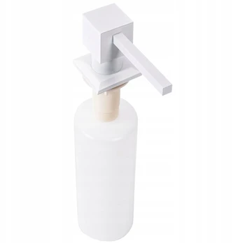 Įmontuojamas skysto muilo dozatorius Rea CleanStream, baltas
