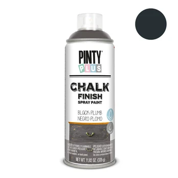 Purškiami dažai PintyPlus Chalk, juodi, 400ml