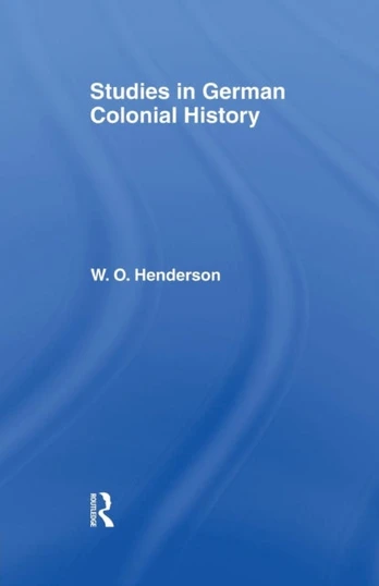 Studies in German Colonial History