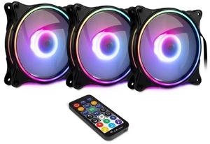 Wentylator Argus RGB RS-08 3-pack + Hub + Pilot (88885541)