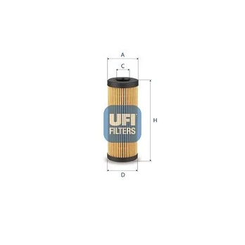 Alyvos filtras UFI 25.269.00