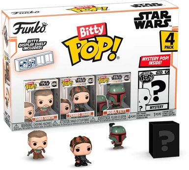 Funko Bitty POP: Mandalorian – Marshal 4PK