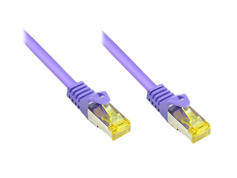 Good Connections Patchkabel m. Cat.7 Rohk. violett 1,5m