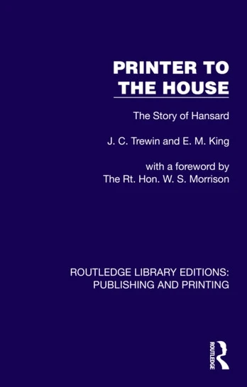 Printer to the House
