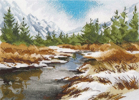 Cross stitch kit "Spring came" S1614