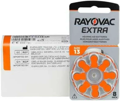 Rayovac Extra elementai klausos aparatams PR48 13, 80 vnt.