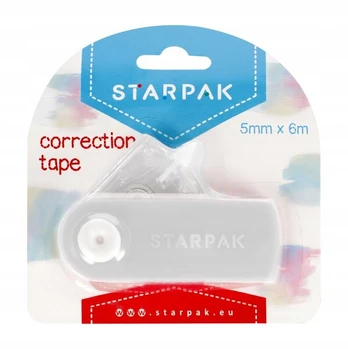Starpak korektorius juostelinis 5mm x 6m, pilkas