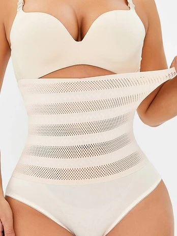 Koreguojanšios kelnaitės moterims, baltos