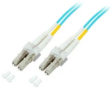 Efb Elektronik EFB Duplex Jumper LC-LC 50/125,OM3,LSZH,aqua,2.0mm,0.5m