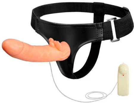 BAILE Realistyczny penis strapon wibrator su pasami 20cm