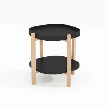 Side table NORAH 40x40xH60cm, juodas