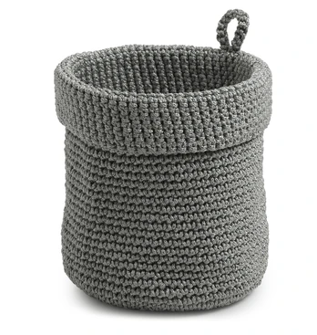 glabāšanas groziņš Malva, pelēks