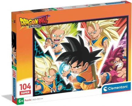 Clementoni CLE puzzle 104 maxi SuperKolor BallDaima 25096