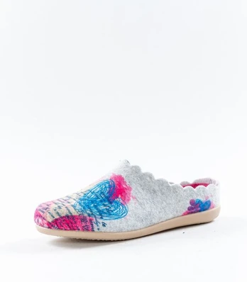Šlepetės moterims Cosero, baltos