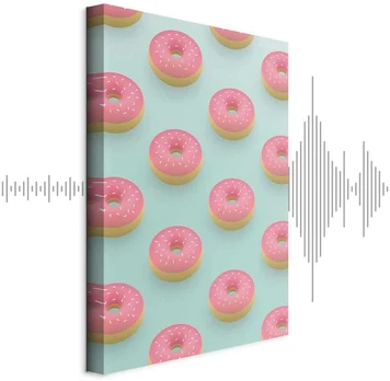 Artgeist Paveikslas - Pastel Donuts (1 Part) Vertical