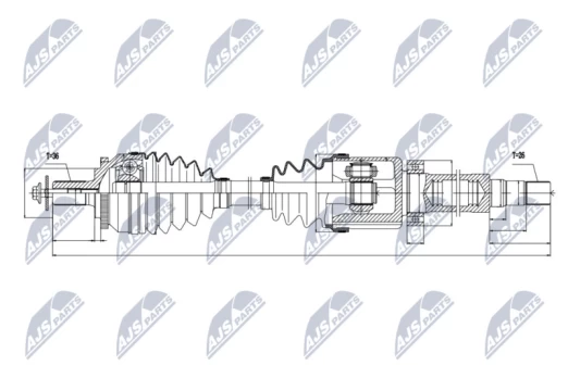 Pusašis NTY NPW-VV-038