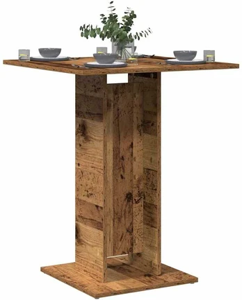 Bistro stalas Old Wood 60x60x75 cm Engineered Wood