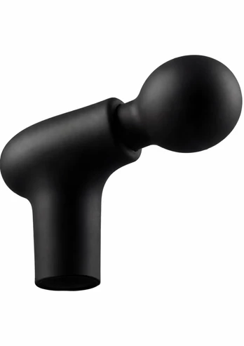 CARESSE Power Gun Massager 5-Speed Compact Rechargeable 11cm Black
