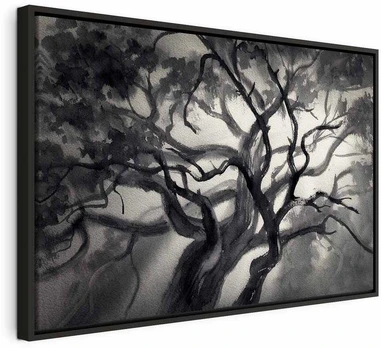 Artgeist Paveikslas - Lighted Branches (1 Part) Wide