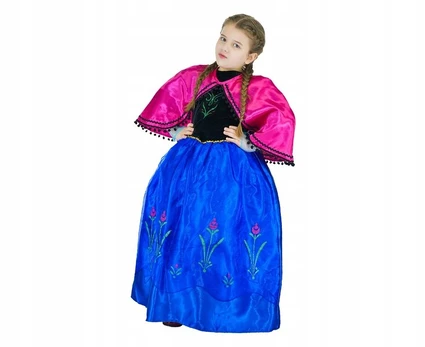 Suknelė Princesei Anai iš Ledo Karalystės, Dydis 130/140