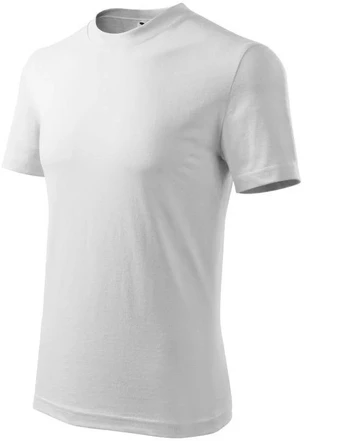 Klasikiniai unisex marškinėliai (balti)