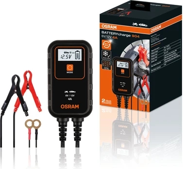 OSRAM IŠMANUS AKUMULIATORIAUS ĮKROVIKLIS 4A