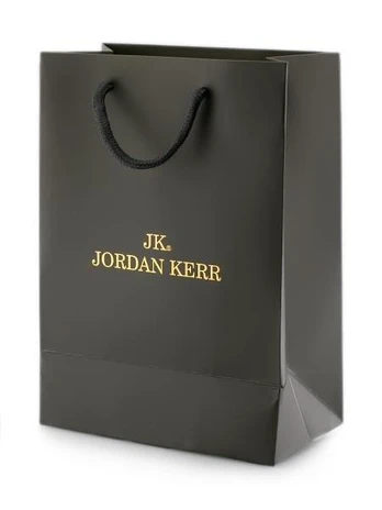 Jordan Kerr Dovanų maišelis - pilkas/auksinis