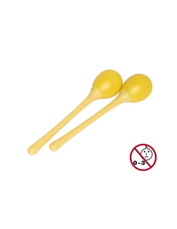 Plastikiniai marakasai Stagg EGG-MA L/YW (2 vnt.)