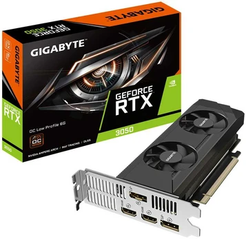 Gigabyte GeForce RTX 3050 OC Low Profile 6G NVIDIA 6 GB GDDR6