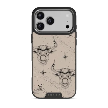 Taurus - iPhone 17 Pro Max Case, Elite Dark (MagSafe) / Gunmetal / Nude