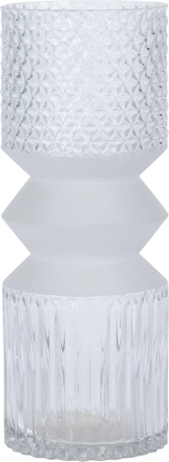 Stiklinė vaza GEOMETRIC, 30 cm