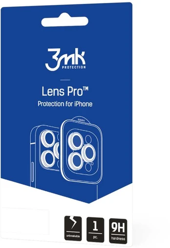 Apple iPhone 17 Pro /17 Pro Max- 3mk Lens Protection Pro Titanium Gray