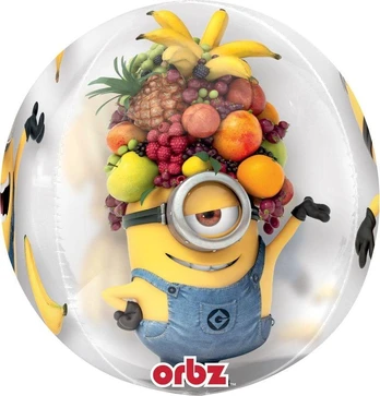 AMSCAN Balon foliowy Minionki - 40 cm - 1 vnt. universalus