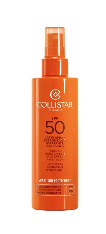 Collistar Tanning Moisturizing Milk Purškiklis SPF50