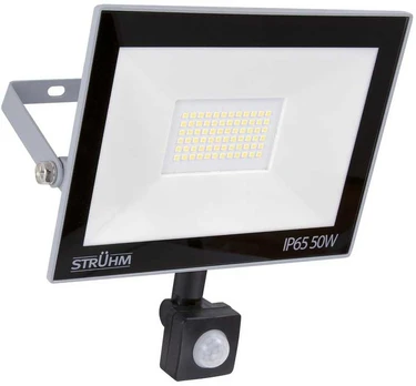Ideus/Strühm LED prožektorius „Kroma slim“ 50 W su judesio jutikliu, šaltas IP65