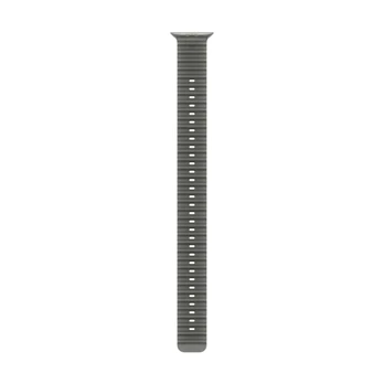 Apple Watch 49mm Translucent Juodas Ocean Band Extension - Natural Titanium Finish - MK7Q4ZM/A