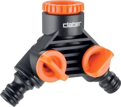 2 eilučių skirstytuvas Quick-Click-3/4'' Claber