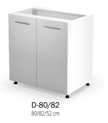 Halmar VENTO D-80/82 pastatoma virtuvinė spintelė