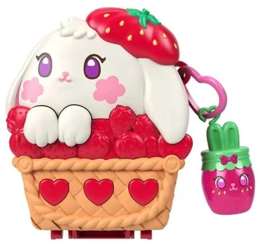 Polly Pocket Core Compact Strawberry Bunny Basket