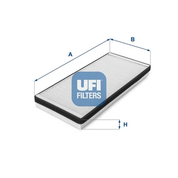 Filtras, salono oras UFI 53.012.00