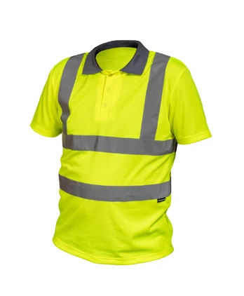 Polo marškinėliai vyrams Högert HT5K234, geltona, XL dydis