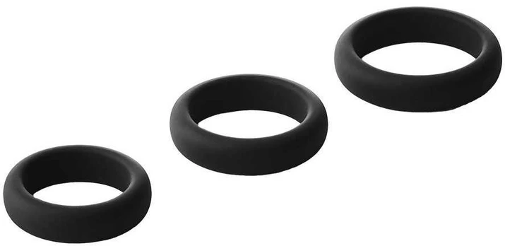 Dream Toys RAMROD SMOOTH SILICONE COCKRING PACK