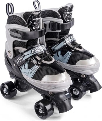 California - Adjustable Side-by-Side Roller Skates - Size 31-34
