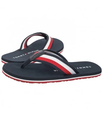 Tommy Hilfiger Coprorate Hilfiger Beach Sandal Desert Sky FM0FM05094 DW5 (TH1112-a) batai