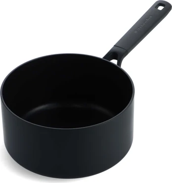 Kitchenaid - Classic Forged Saucepan - Black - 20cm/3.1L