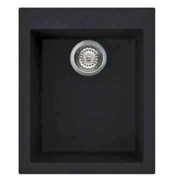 Plautuvė CLIVO 1B black/juoda