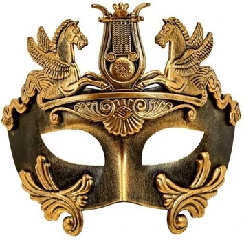 Widmann Græsk guld halvmaske