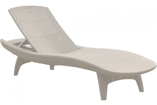 Gultas Keter, baltas, 197 cm x 75 cm x 40 cm